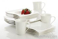 porcelain square dinner set, porcelain coffee mug, Tazón de cerámica