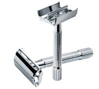 85mm Shaving Razor Safety Razor Chrome Finish Metal Rustproof 10 Years