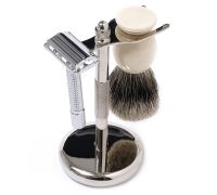 85mm Shaving Razor Safety Razor Chrome Finish Metal Rustproof 10 Years