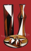 Vases Chulucana Ceramic Set 2