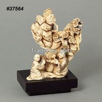 Mammoth Ivory Carved Sculpture, Tusk Carving and Figurine Collectible