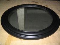 MDF Round Framed Mirror