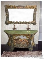 Attractive design poly resin mirror