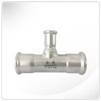 Stainless steel reducing tee