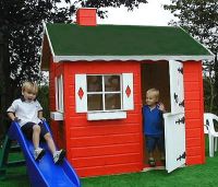 wooden play house