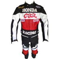 LEATHER MOTORCYCLE RACING SUIT