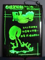LED Fluorescent Writting Board