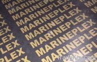 Film faced marine plywood