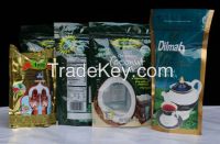 Customer plastic packaging bag