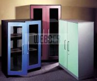 Metal office filing cabinets-swing door cabinet