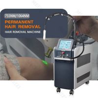 Long Pulse Alexandrite 755nm Laser Hair Removal Machine