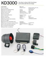 Car alarm system with trunk open function KD-3000