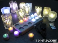 rechargeable remote control LED candle