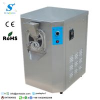 Gelato ice cream machine with stainless steel body