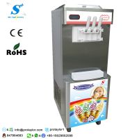 2+1 mixed flavors Soft ice cream machine