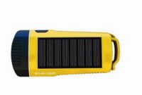 Solar mini flashlight