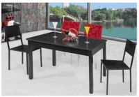 Dining table and chairs