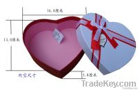 heart-shaped paper gift packaging box From China