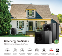 R290 DC Inverter Air Source Heat Pumps