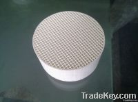 Honeycomb heat storage substrate