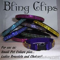 Bling Clips Pet Collar Bracelet Choker