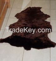 Shorn, dyed sheep and lamb skins From Hungary