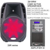 250 watts plastic cabinet speaker