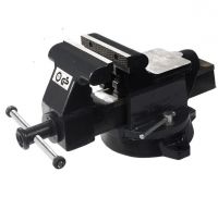 cast steel bench vise