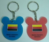 Silicone Tag Keychain