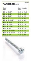 Hamro Phil/Slot Pan Head Screw From Taiwan