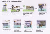 Bamboo &amp; wood blind working machinery