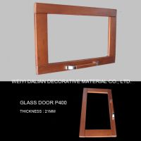 Solid Wood Glass Door