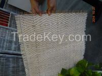 Semi Bleached Close Rattan cane webbing