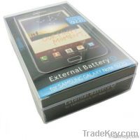 mobile extranl battery with case 3200mAh for samsang i9220