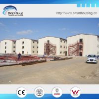 low cost steel frame apartment building