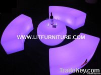 led bench/led garden bench/led outdoor bench/led bar bench