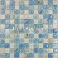 Crystal glass mosaic From China