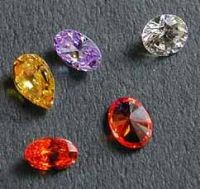 Cubic Zirconia CZ & Synthetic Gems