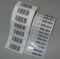 Barcode Label (pre-printing