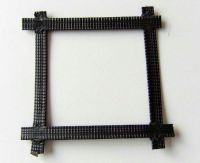 Metal plastic geogrid