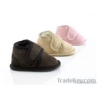 100% Eco-friendly baby&amp;child sheepskin shoes sheepskin boots