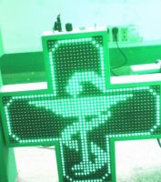 Led Pharmacy Cross 40x40cm For Indoor