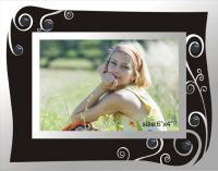 Glass Photo Frame With Decal