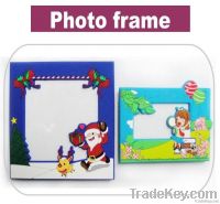 Lovely and colorful soft pvc photo frame