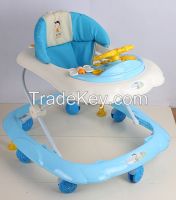 hot sell baby walker with brakes, with music tray infant car  good quality