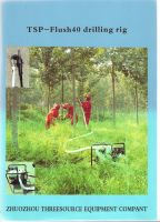 TSP-40Flush Man Portable Drilling Rig