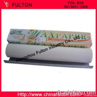 Wax paper for food wrapping