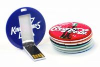 Round Card USB Flash Drive 