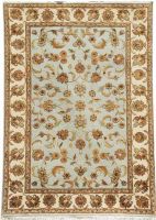 Handknotted Wool/silk Persian Area Rug