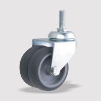 twin-wheel caster